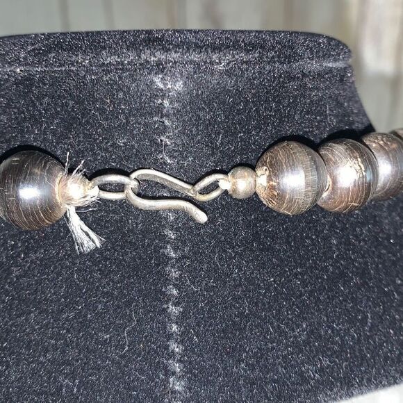 Vintage Black Native Ethnic Tribal Necklace 17” - Picture 6 of 14